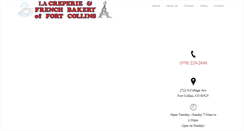 Desktop Screenshot of fortcollinscreperiebakery.com